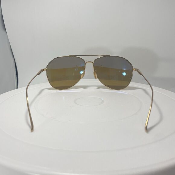Tom Ford Cyrus TF747 30E Aviator Sunglasses Gold Titanium Made in Japan main image 4